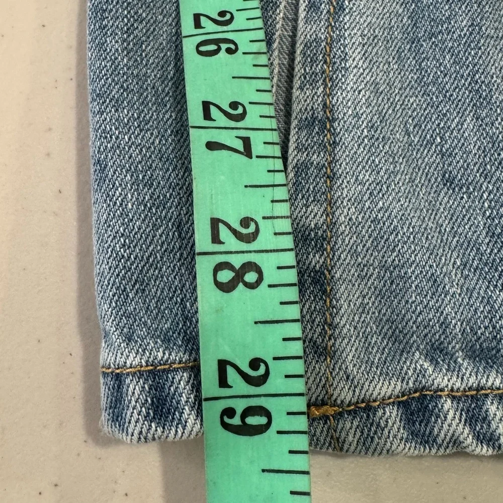 Ann Andelman Women Lizard‎ Patch Denim Jeans Size 24
